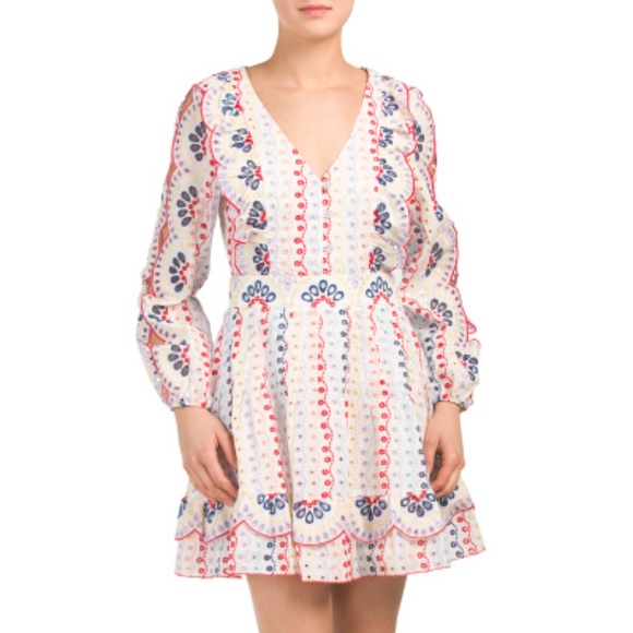 red carter aria dress